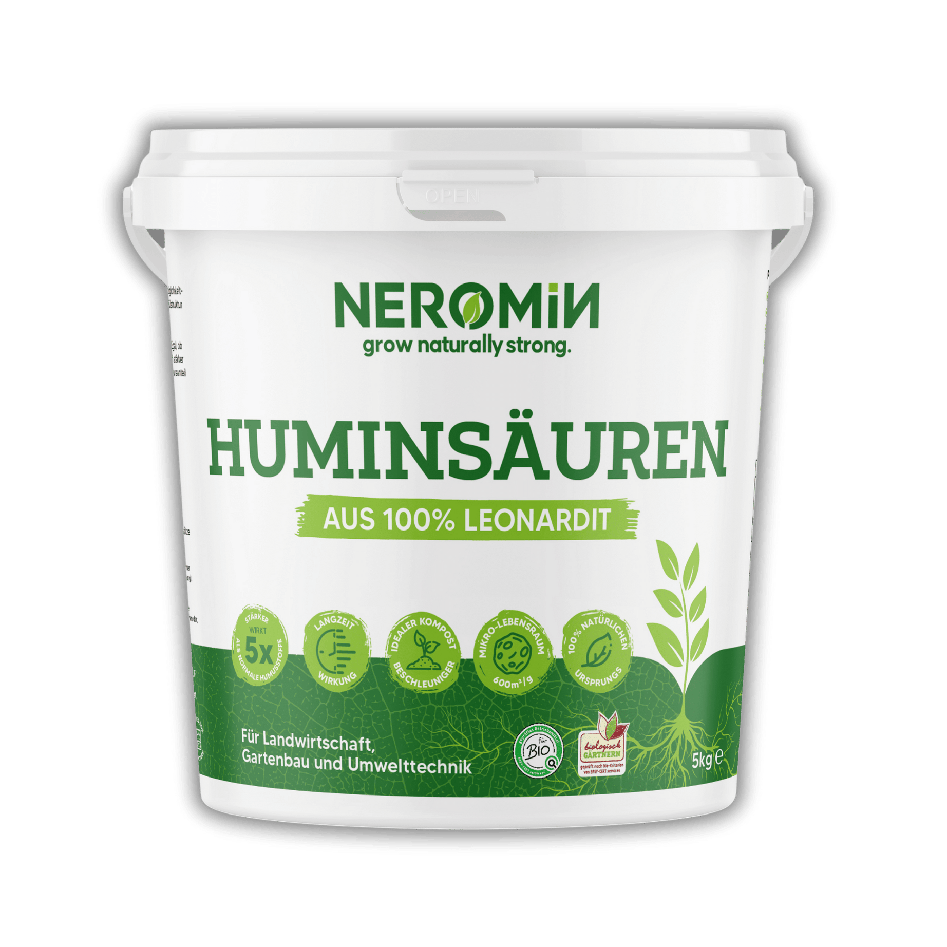 NEROMIN - Huminsäuren aus 100% Leonardit (5 Liter)